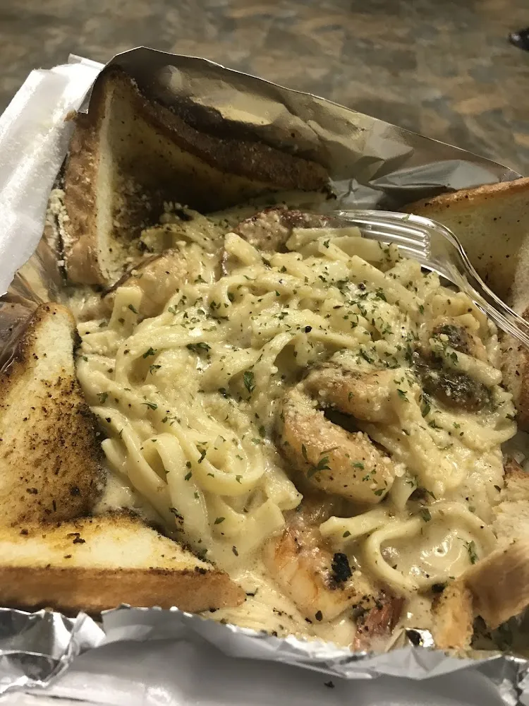 Chicken & Shrimp Pasta