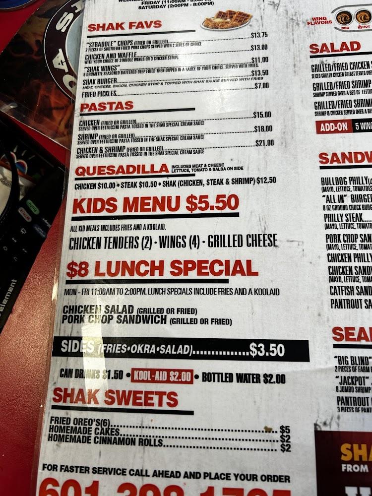 Da Shak Grill Menu image 3