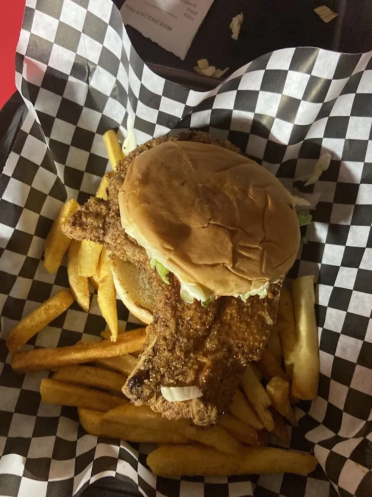 Pork Chop Sandwich